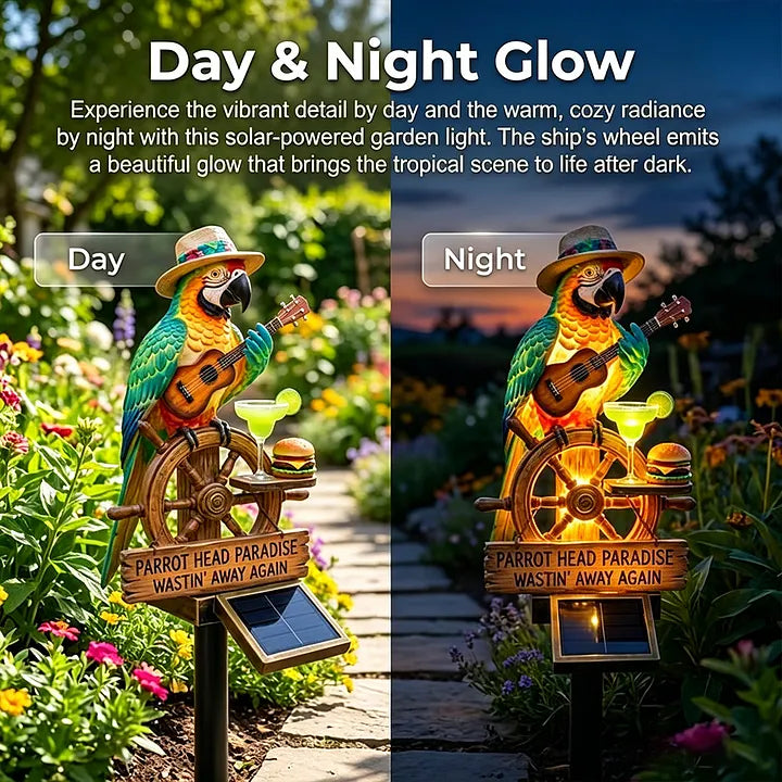 🔥Last Day 70% OFF🔥🌴 PARROT GUITAR SOLAR GARDEN LIGHT