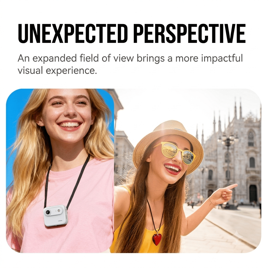 🎥 Tiny 4K Action Camera: Ultra-Lightweight Wearable POV Recorder with FlowState Stabilization – Magnetic Mounting System & Waterproof Design for Vlogging & Adventures 🌍