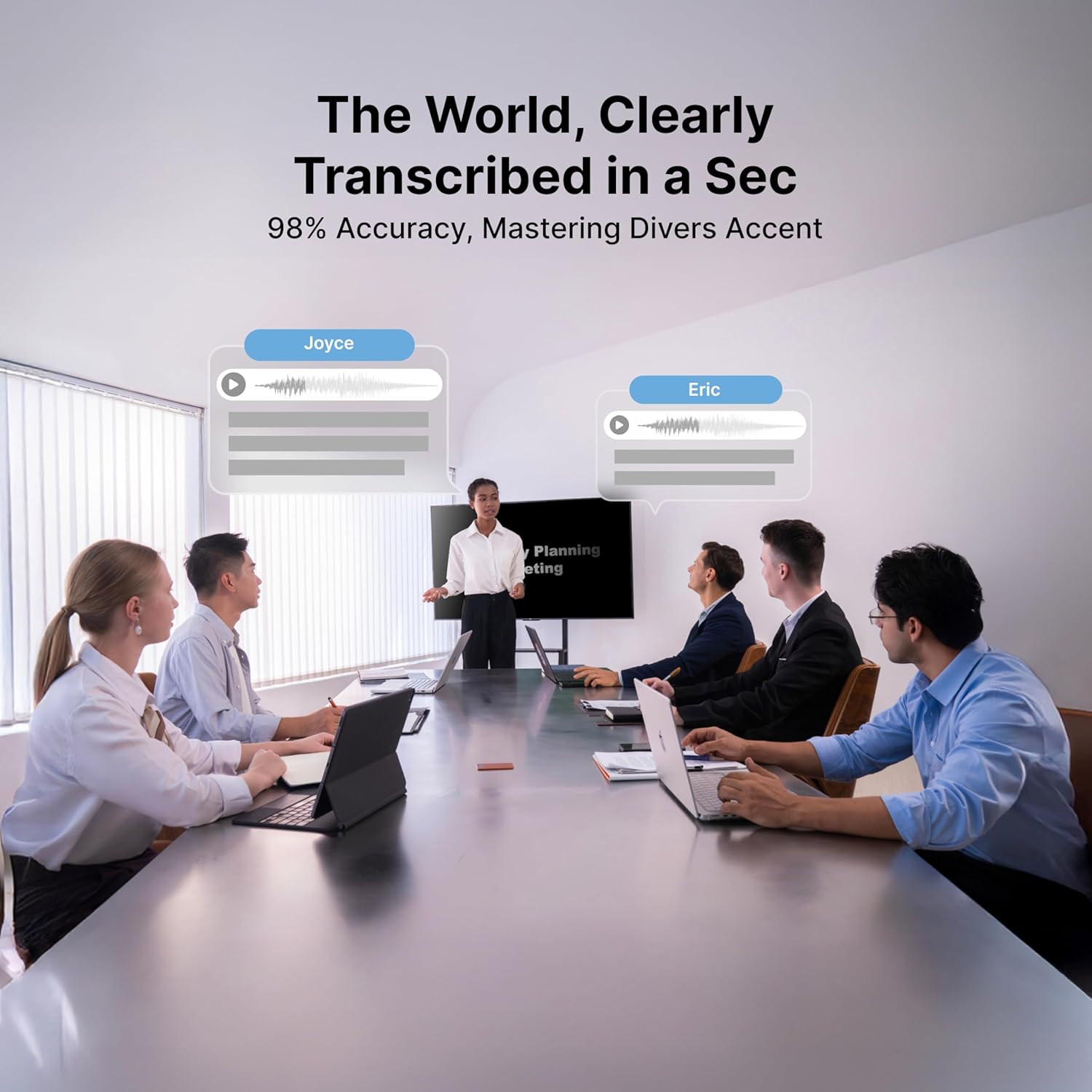 🎙️ AI Smart Voice Recorder: Unlimited Transcription & Multidimensional Summaries – 113 Languages Support for Meetings, Interviews & Lectures – Portable AI Note-Taking Hub ☁️