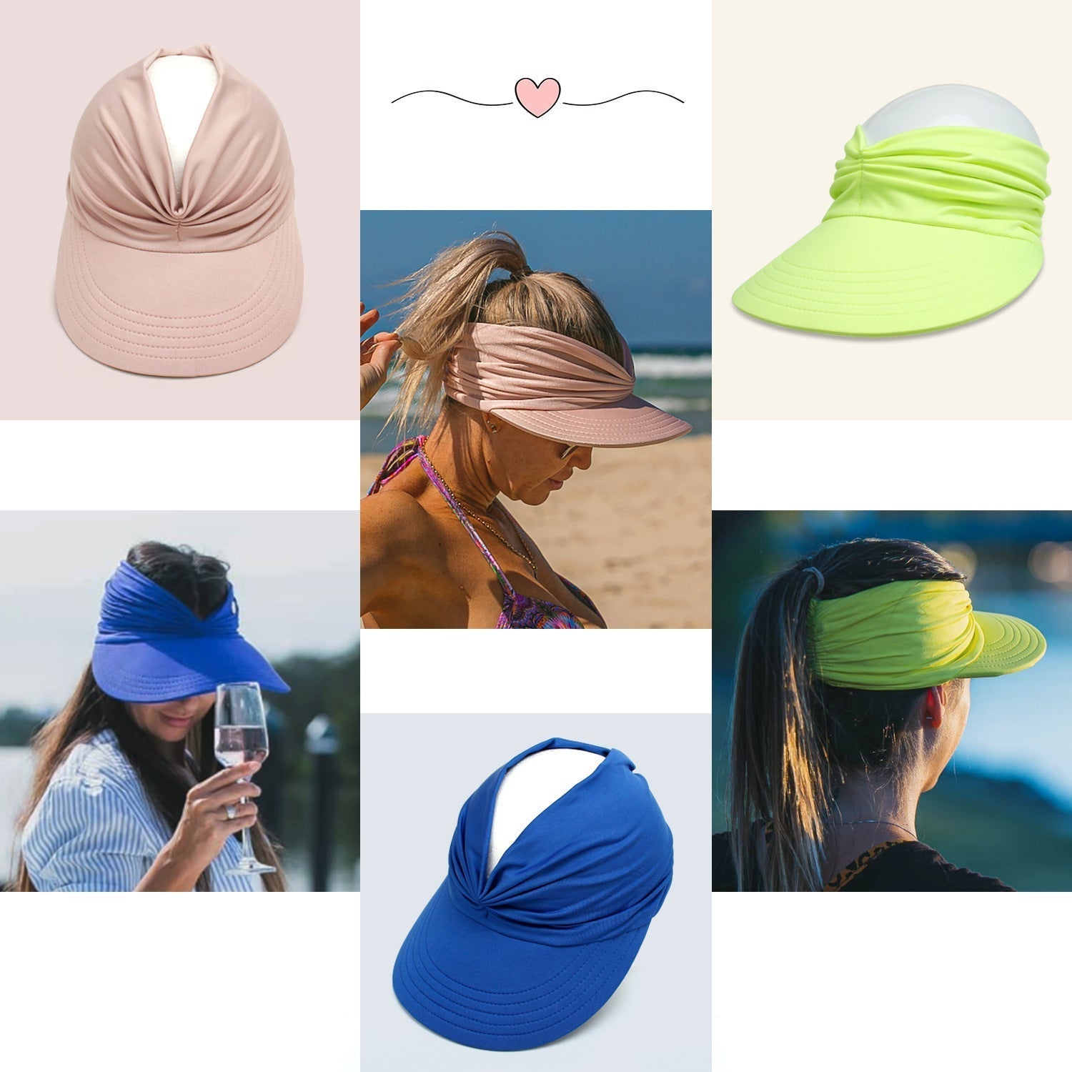 🔥 50% OFF - Women's UPF 50+ UV Protection Sun Visor Hat