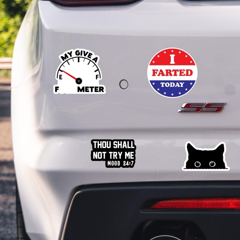 Year-end Promotion  - Set of 130 Pcs Funny Saying Stickers