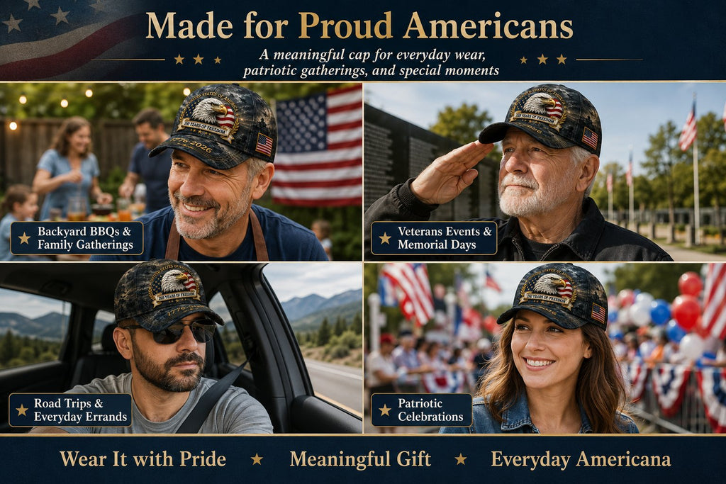 ✨250 Years of Freedom Eagle Cap | Embroidered Patriotic Vintage Baseball Hat – 1776–2026 American Tribute Edition
