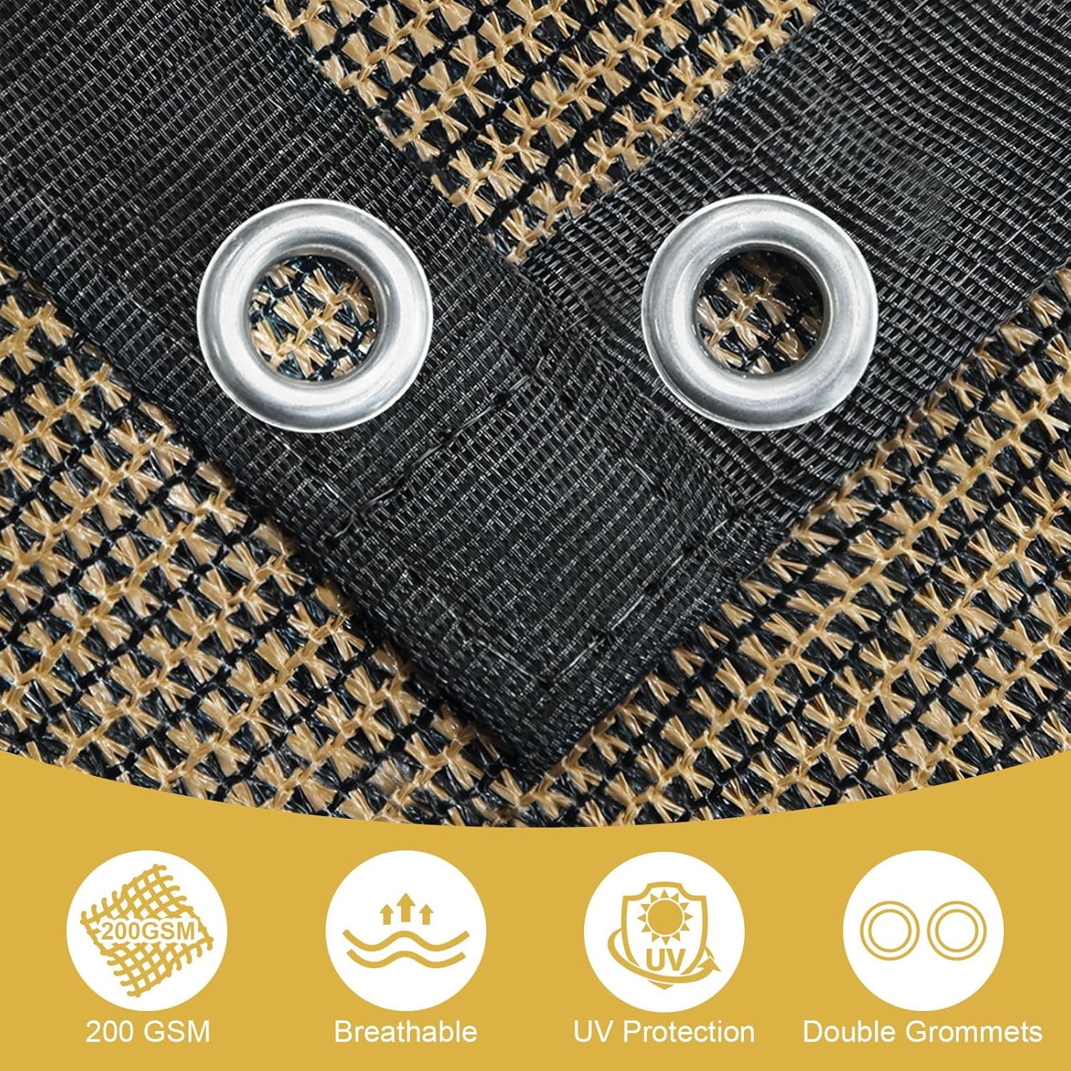 Outdoor Shade Cloth Net – UV Block, Breathable HDPE Mesh for Garden, Patio & Pergola