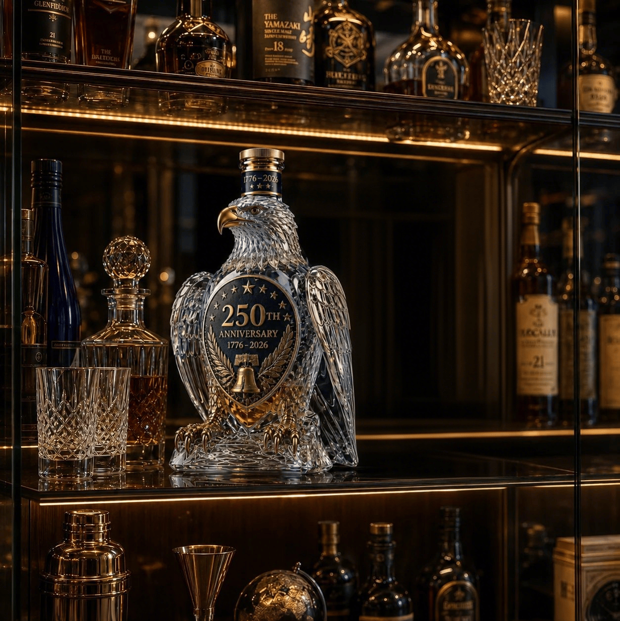 🔥 Flash Sale-49% Off 🦅250th Anniversary Commemorative Bottle🔥Buy 2 Get Free Shipment!!🔥