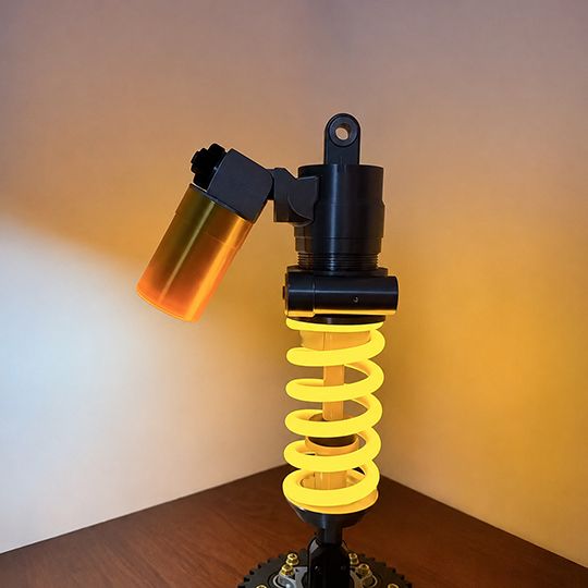 🚗 Shock Absorber LED Lamp – The Ultimate Gift for Car Lovers