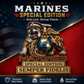 Marines Corps Special Edition Metal Car Emblem – Semper Fidelis Tribute Badge 🇺🇸🦅
