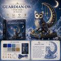 TODAY'S SPECIAL OFFER-56% OFF🔥🦉 Moon Owl Guardian DIY Bead Kit | Celestial Moon & Stars Series
