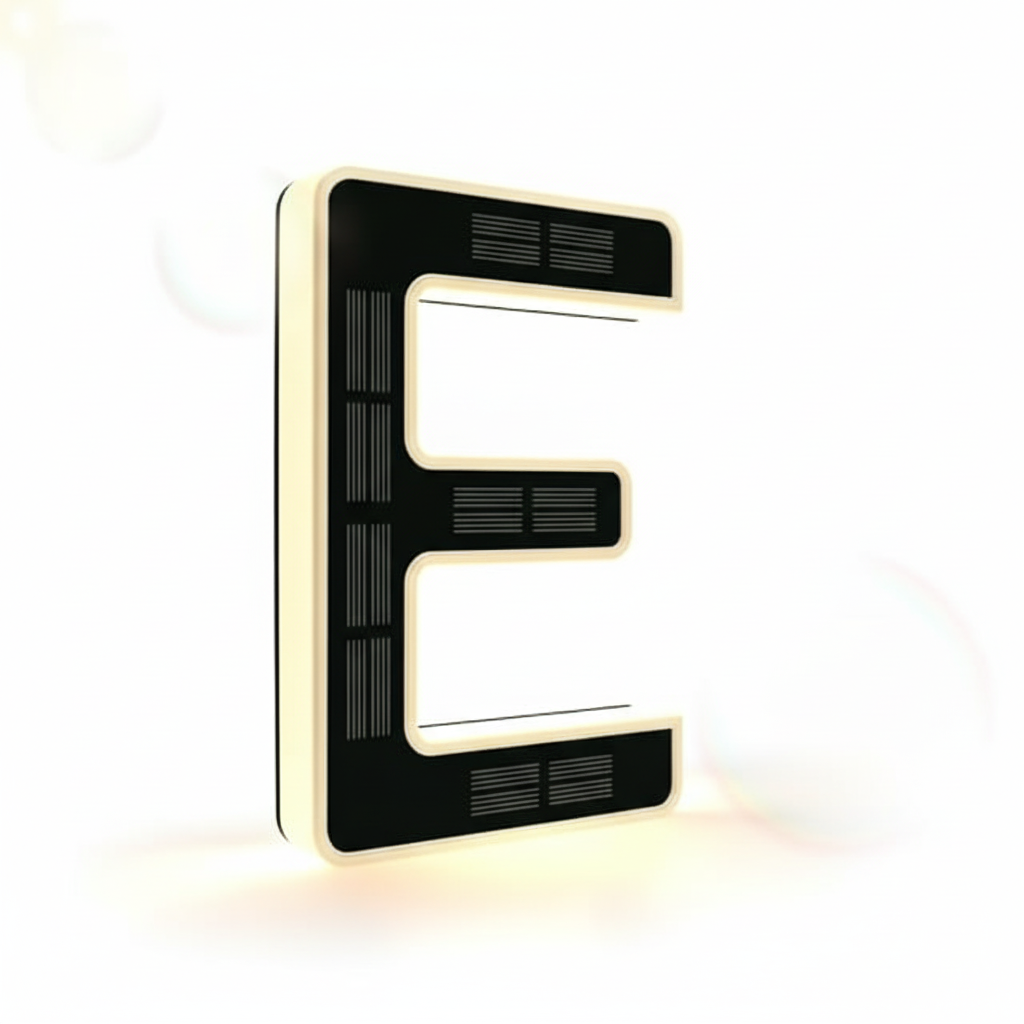 Solar Powered House Address Illuminated Number Signs