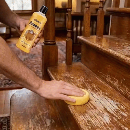 🍯Beeswax Wood Floor & Furniture Cleaner | Stain Remover, Polish & Conditioner | 100ml