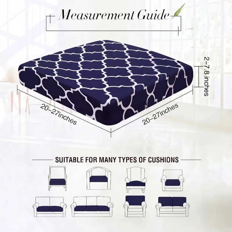 🛋️ Outdoor Patio Sofa Cushion Covers (4 / 8 / 12 PCS) 🔥