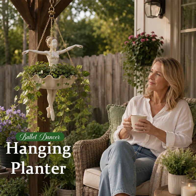 🔥Last Day 49% OFF🔥🍃 🩰 Ballet Dancer Hanging Planter🌿