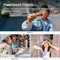 🎥 Tiny 4K Action Camera: Ultra-Lightweight Wearable POV Recorder with FlowState Stabilization – Magnetic Mounting System & Waterproof Design for Vlogging & Adventures 🌍