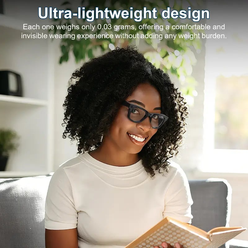 Smart Glasses LED Blocker Stickers – Discreet Privacy and Light Control