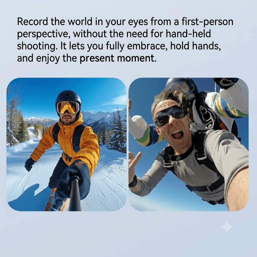 🎥 Tiny 4K Action Camera: Ultra-Lightweight Wearable POV Recorder with FlowState Stabilization – Magnetic Mounting System & Waterproof Design for Vlogging & Adventures 🌍