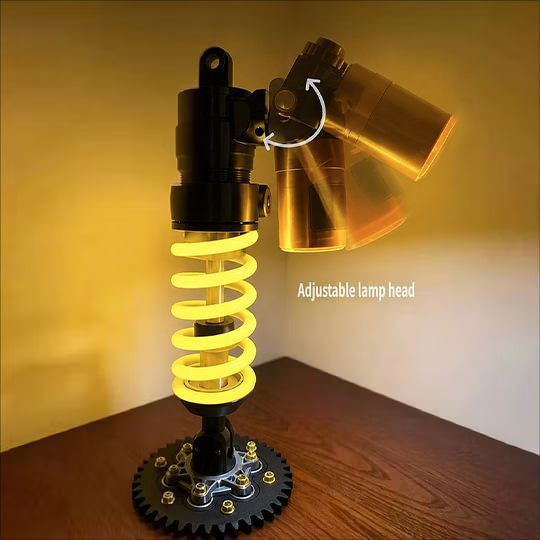 🚗 Shock Absorber LED Lamp – The Ultimate Gift for Car Lovers