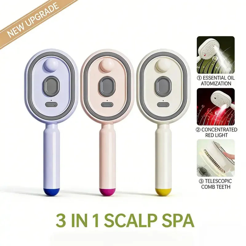 Mist Straightening Comb – Easy Salon-Like Hair