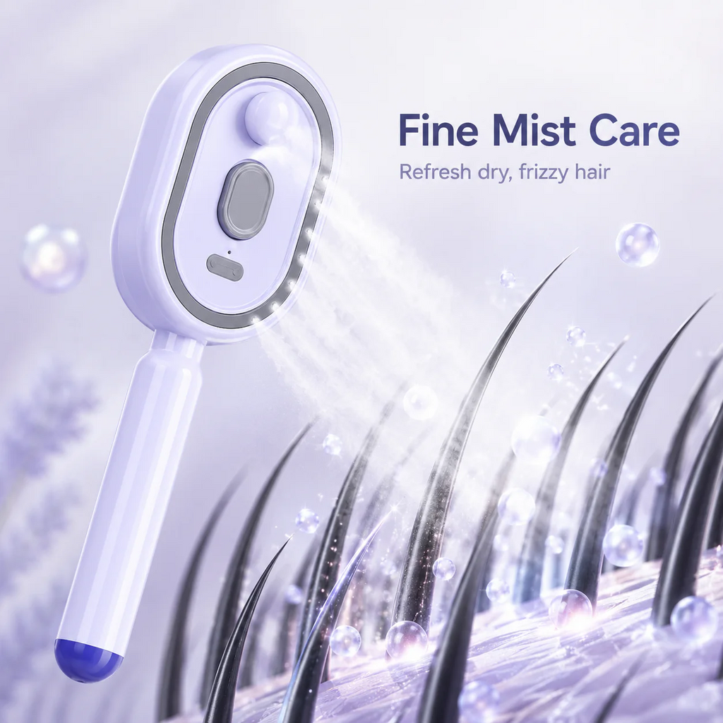 Mist Straightening Comb – Easy Salon-Like Hair