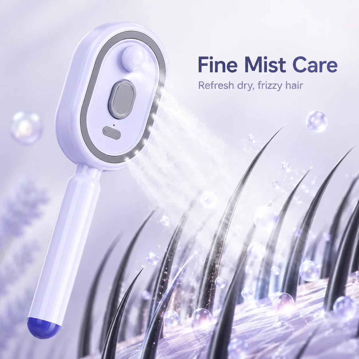 Mist Straightening Comb – Easy Salon-Like Hair