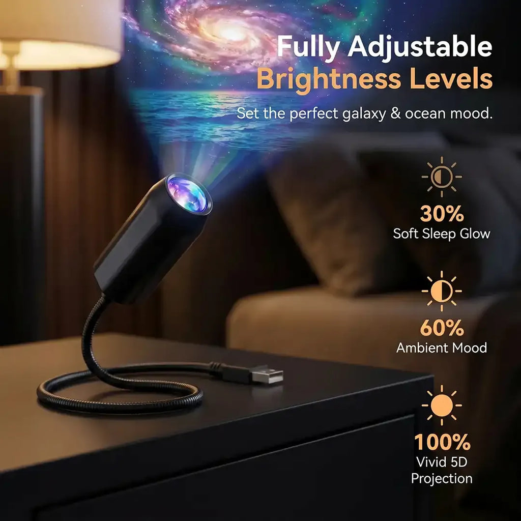 ⏰Last day Promotion 🔥-Night Light Projector - Smart Holographic Star Projector